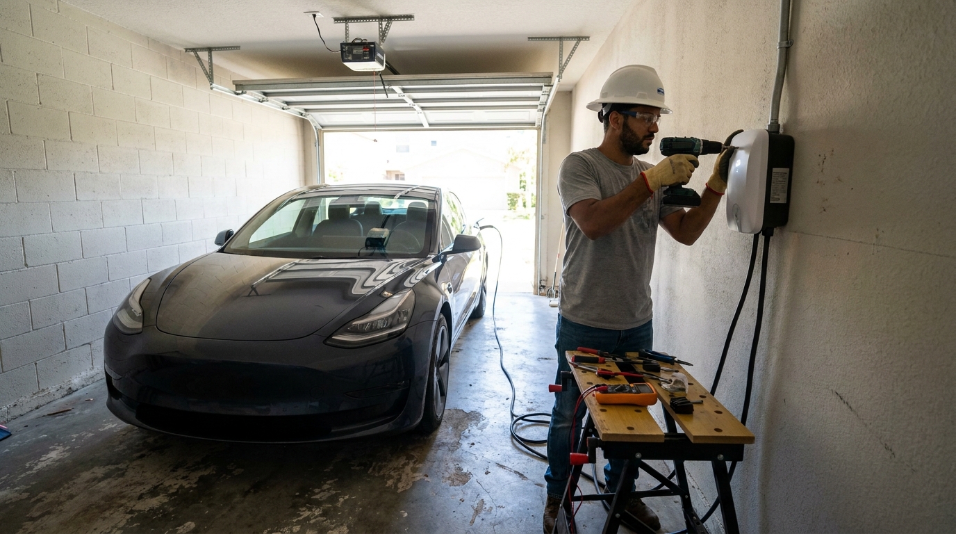 Instalacao de estacao de recarga em Jaraguá do Sul‑SC